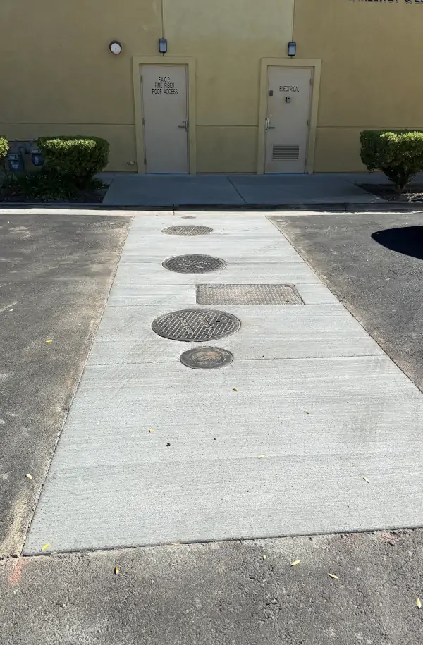 concrete catch basin