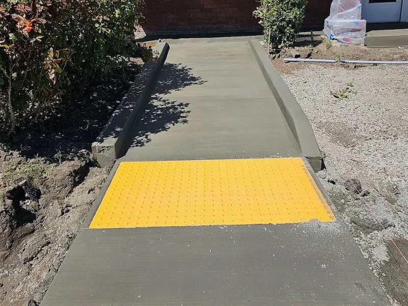 sidewalk with domes